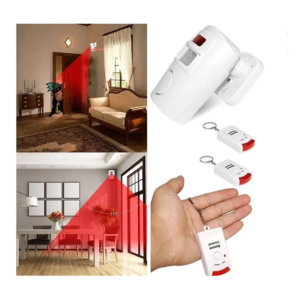 110 Degrees Acoustic Signal Alarm With Motion Sensor As-50801