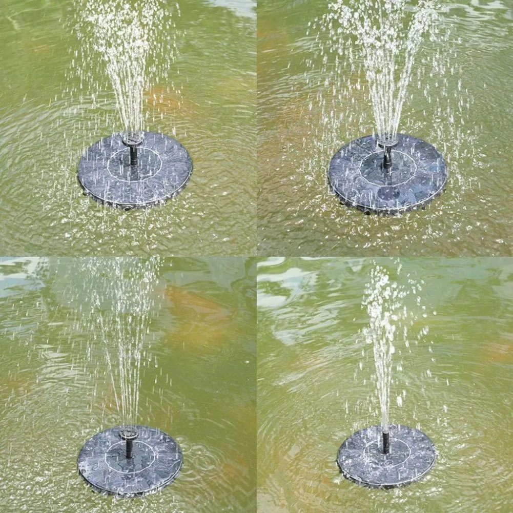 1.5w Solar Fountain Micro Solar Sprinkler Outdoor Courtyard Rockery Garden Pond Landscaping Solar Water Pump Fish Pond Fountain