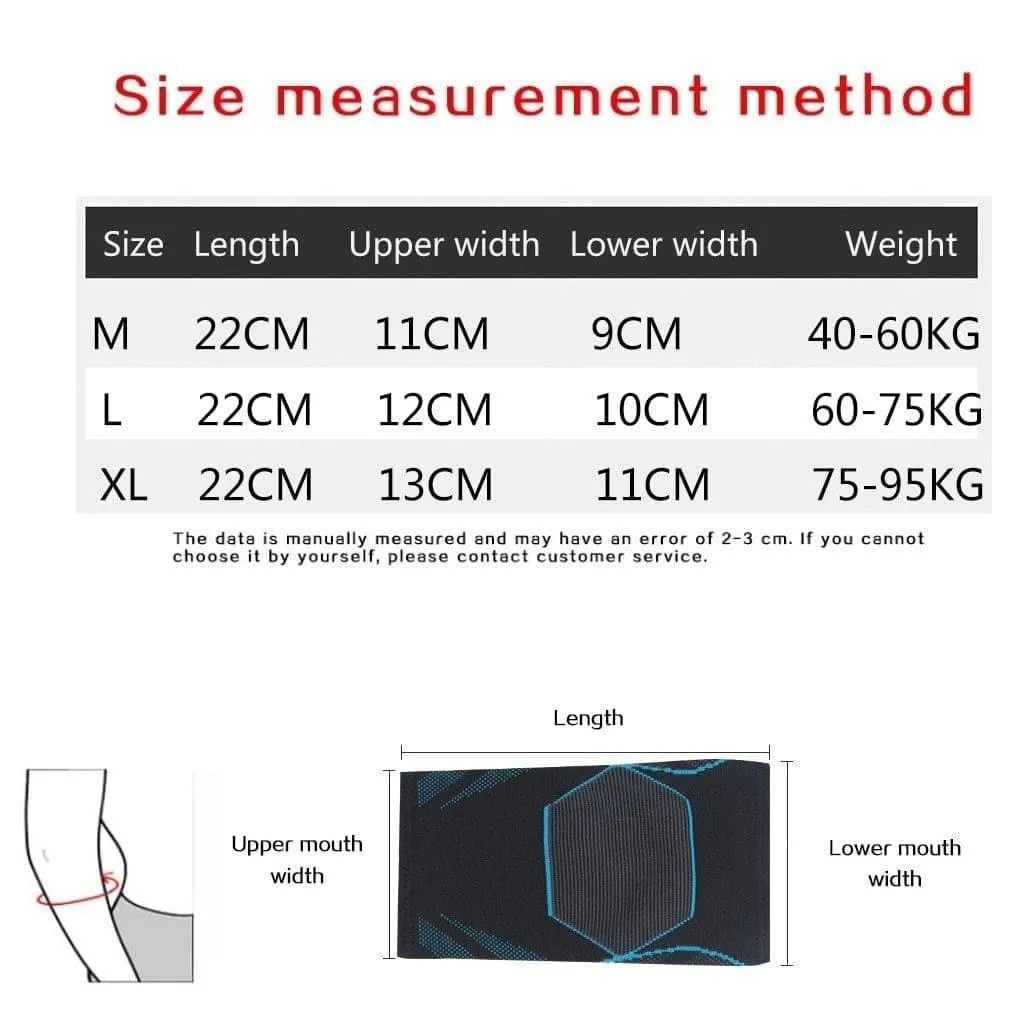 2 pieces Compression Elbow Support Brace for Men Women (Arm Sleeves)