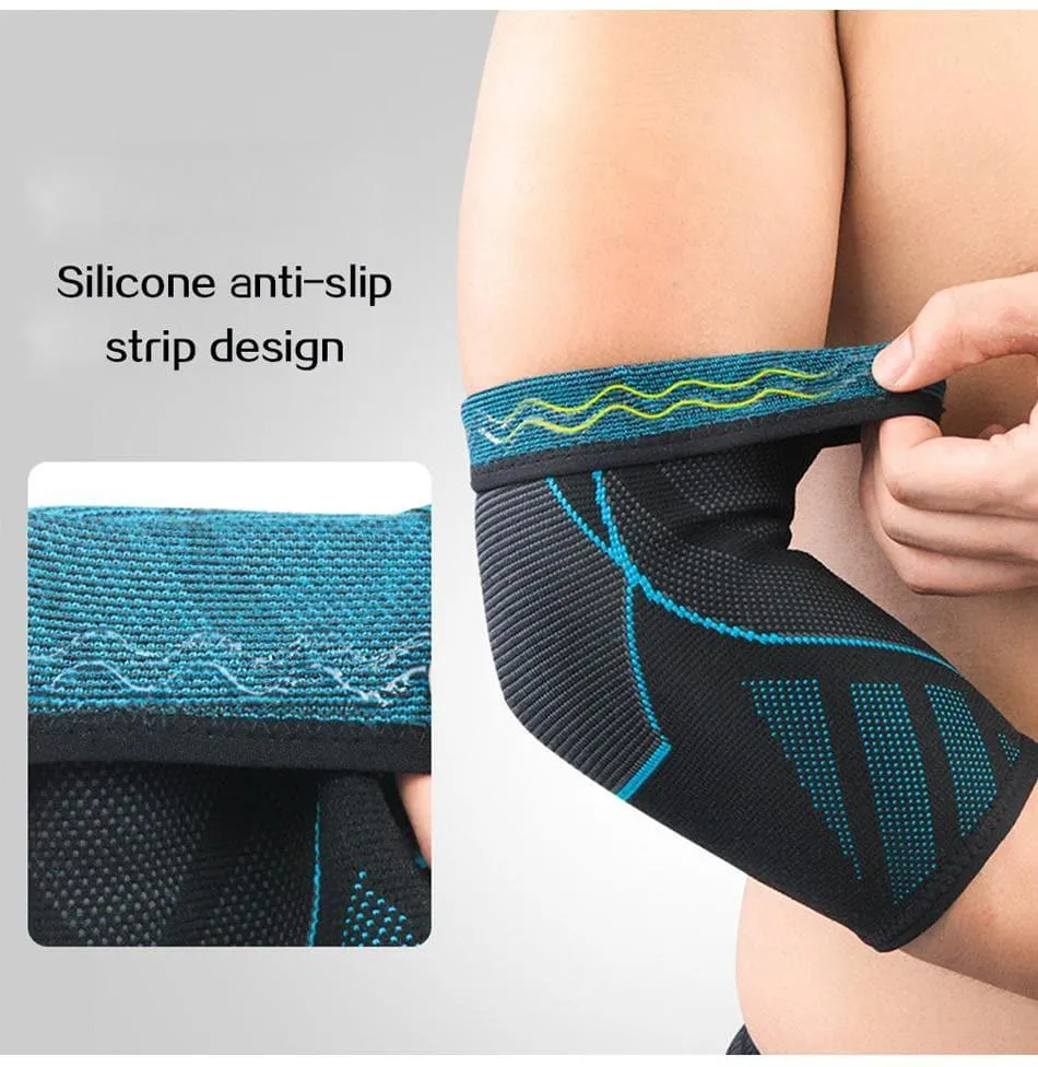2 pieces Compression Elbow Support Brace for Men Women (Arm Sleeves)