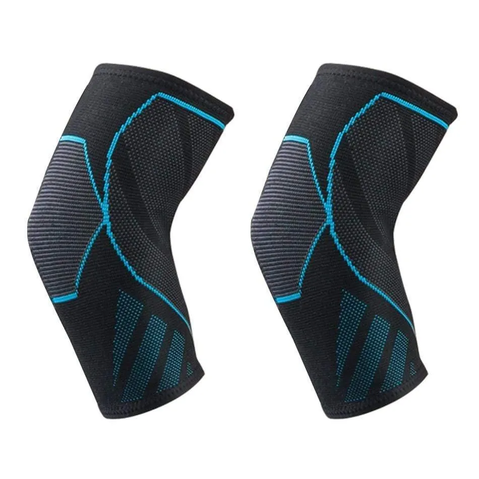 2 pieces Compression Elbow Support Brace for Men Women (Arm Sleeves)