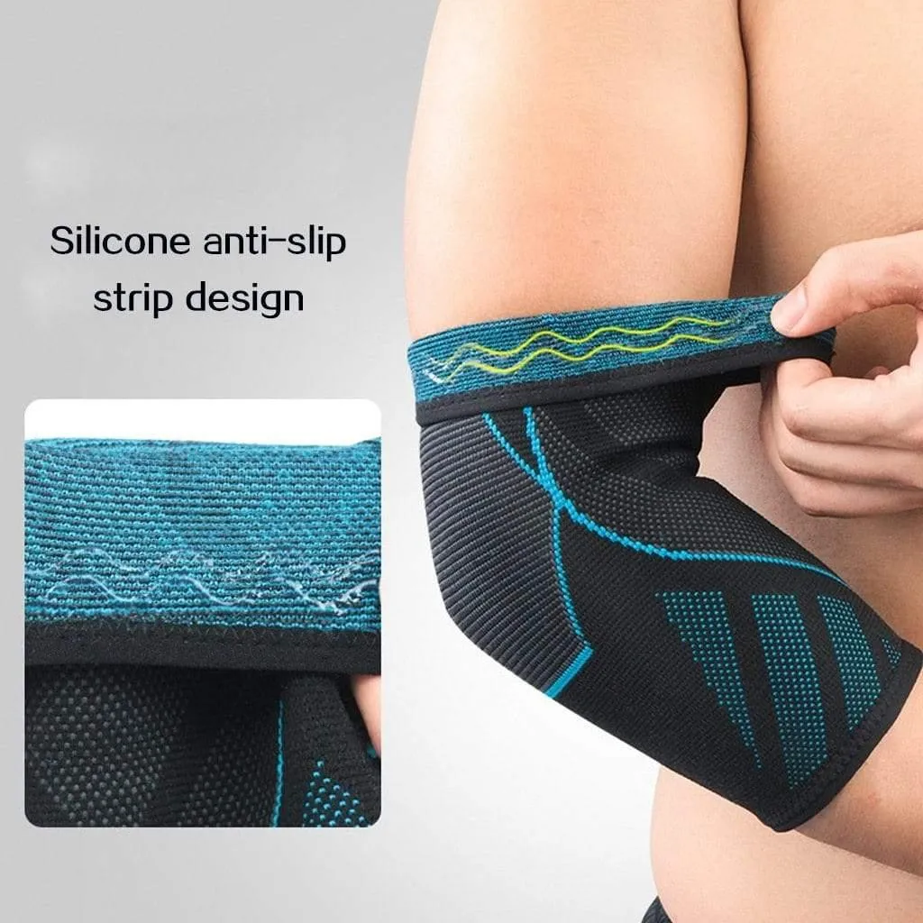 2 pieces Compression Elbow Support Brace for Men Women (Arm Sleeves)