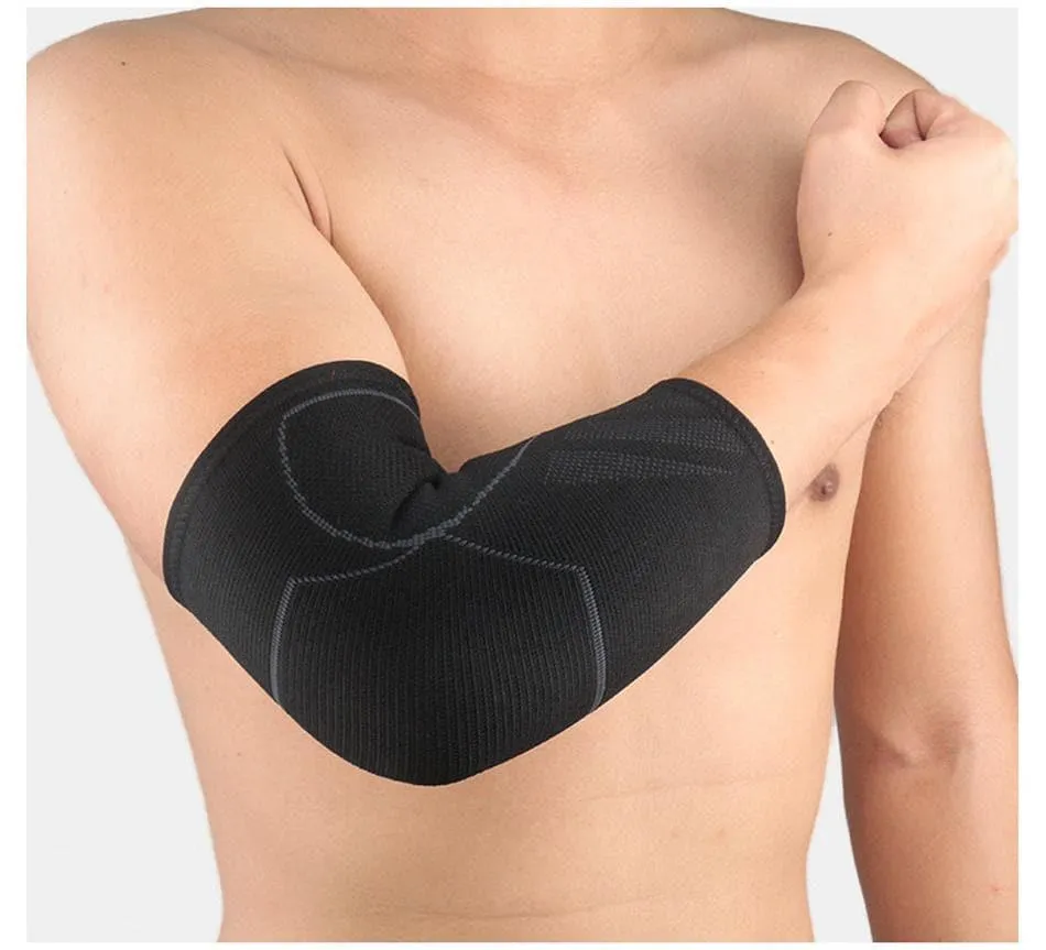 2 pieces Compression Elbow Support Brace for Men Women (Arm Sleeves)