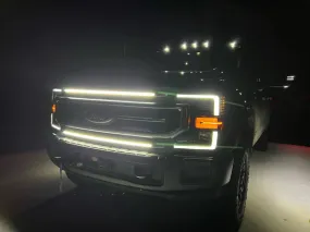 2020-2022 F250 & F350 LED Grille Lights | Lariat, XL, STX, Tremor