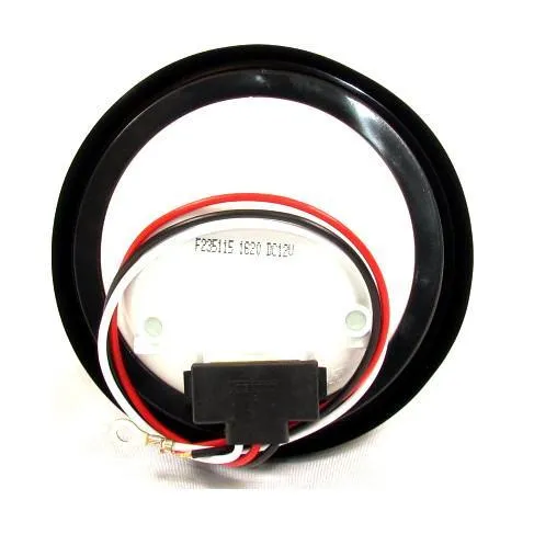 4" Amber Round Tail/Turn Incandescent Light With Amber Lens | F235162