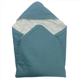 5 point Teal Spot travel blanket