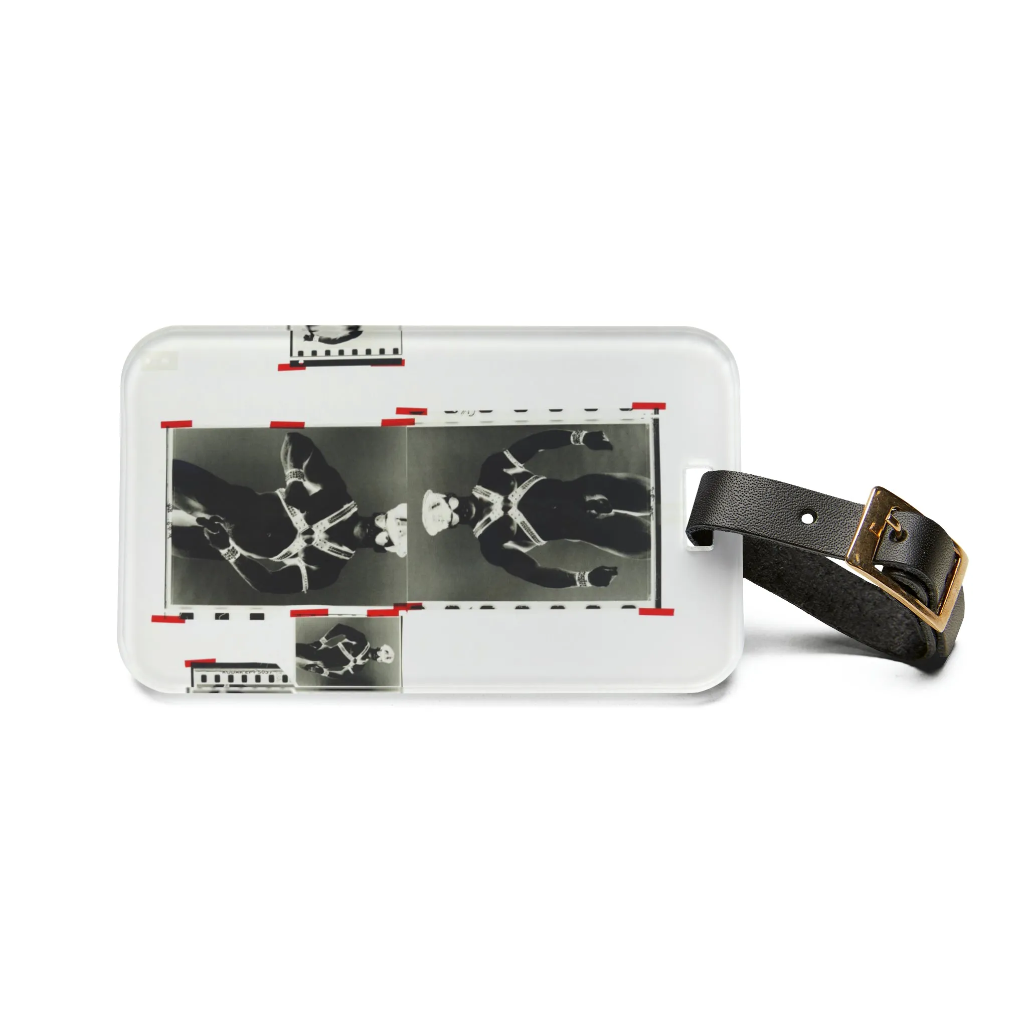 90S VINTAGE GAY PORN TRANSPARENCY Luggage Tag
