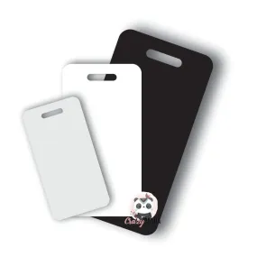 Acrylic Blank Clear Luggage Tags(Shapes & Colours) ~ 3mm