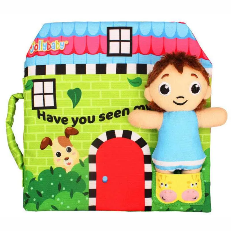 Activity Soft Books Toddlers Learn Touch & Feel