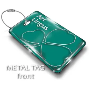 Aer Lingus Logo Shamrock Luggage Tag