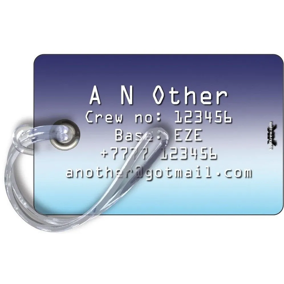 Aerolineas Argentinas Picture Luggage Tag