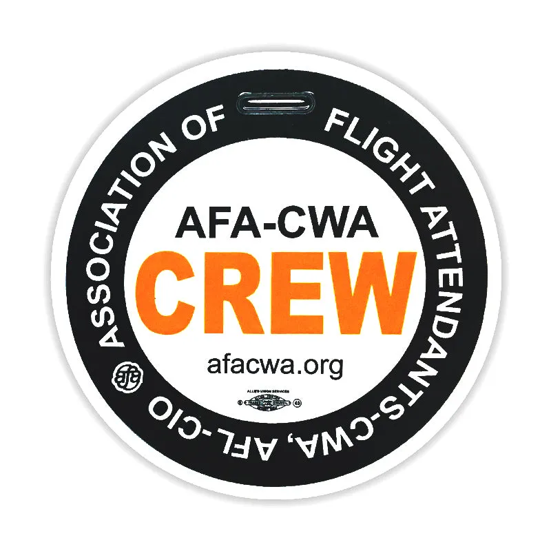 AFA Crew Bag Tag