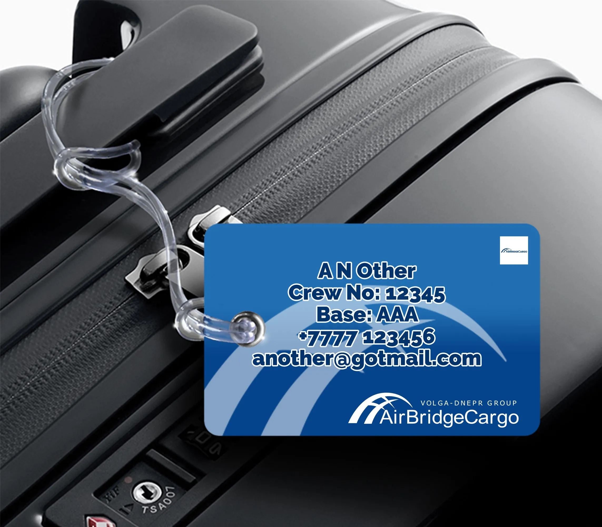 AirBridgeCargo Logo Luggage Tag