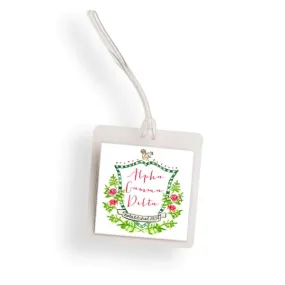 Alpha Gamma Delta Bag Tag