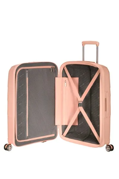 American Tourister StarVibe 67cm Medium 4-Wheel Expandable Suitcase