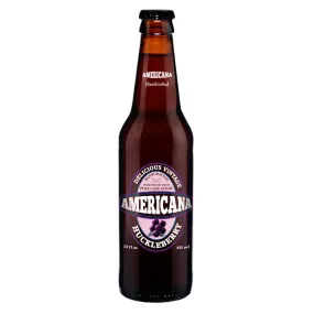 Americana Huckleberry Soda 12 oz. Bottle