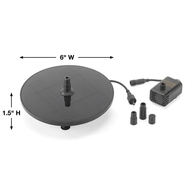 AquaNura Solar Mini Birdbath Insert