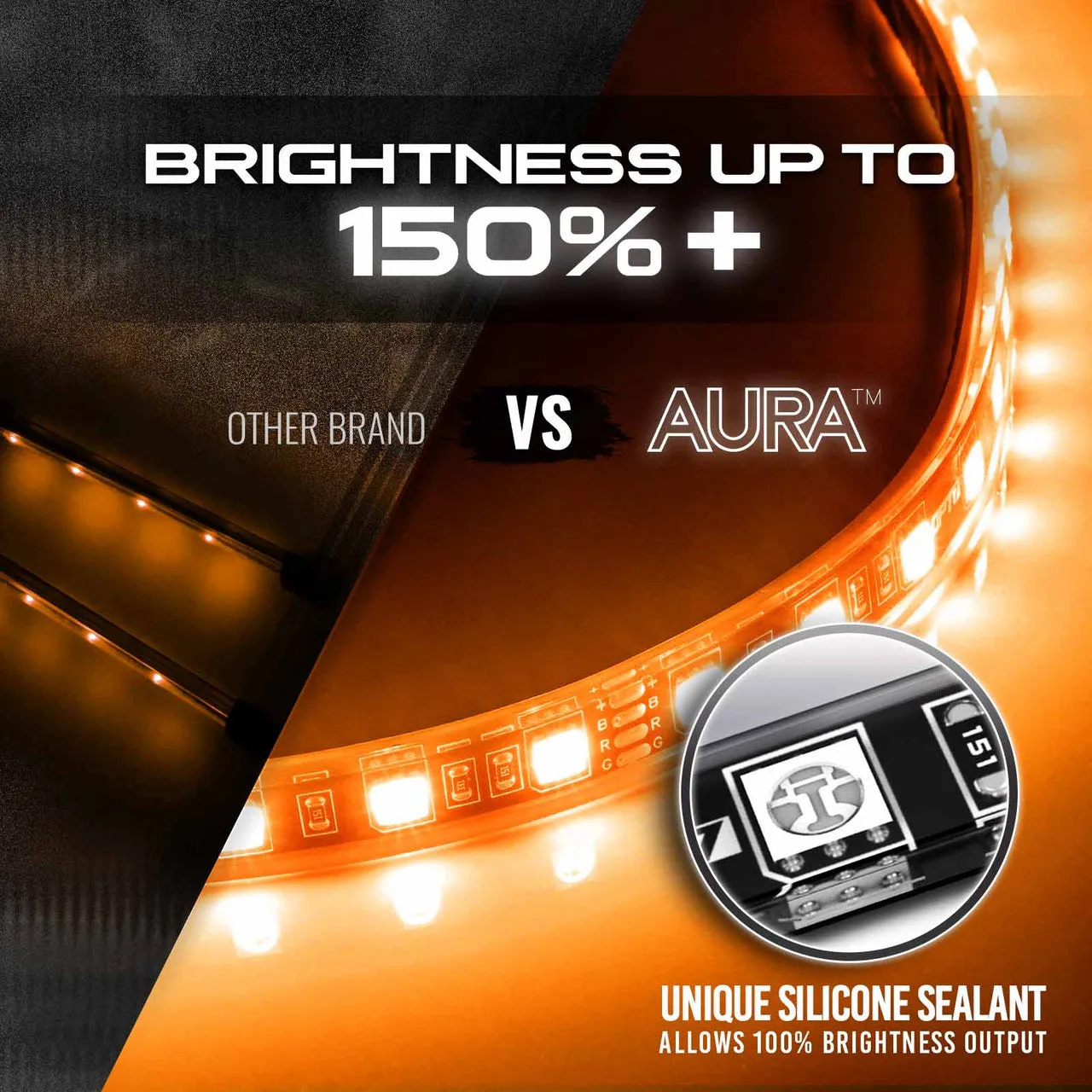 AURA Engine Bay LED Lighting Kit - Remote Control Full Color Spectrum