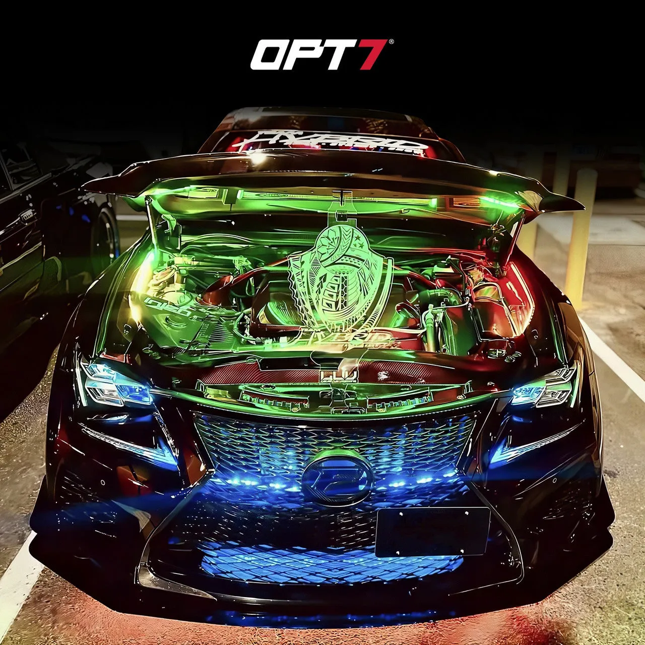 AURA Engine Bay LED Lighting Kit - Remote Control Full Color Spectrum
