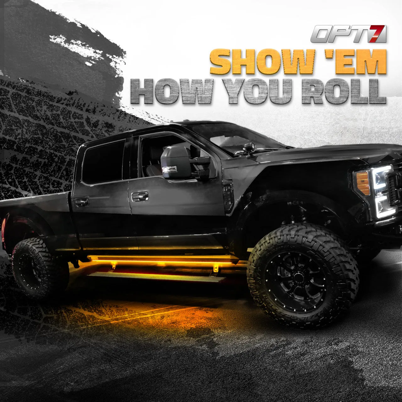 AURA LED Lighting Kit for Truck Bundle (Quantum LED Rocklight   Underglow LED Kit   Sidekick LED Kit ) - Remote Control