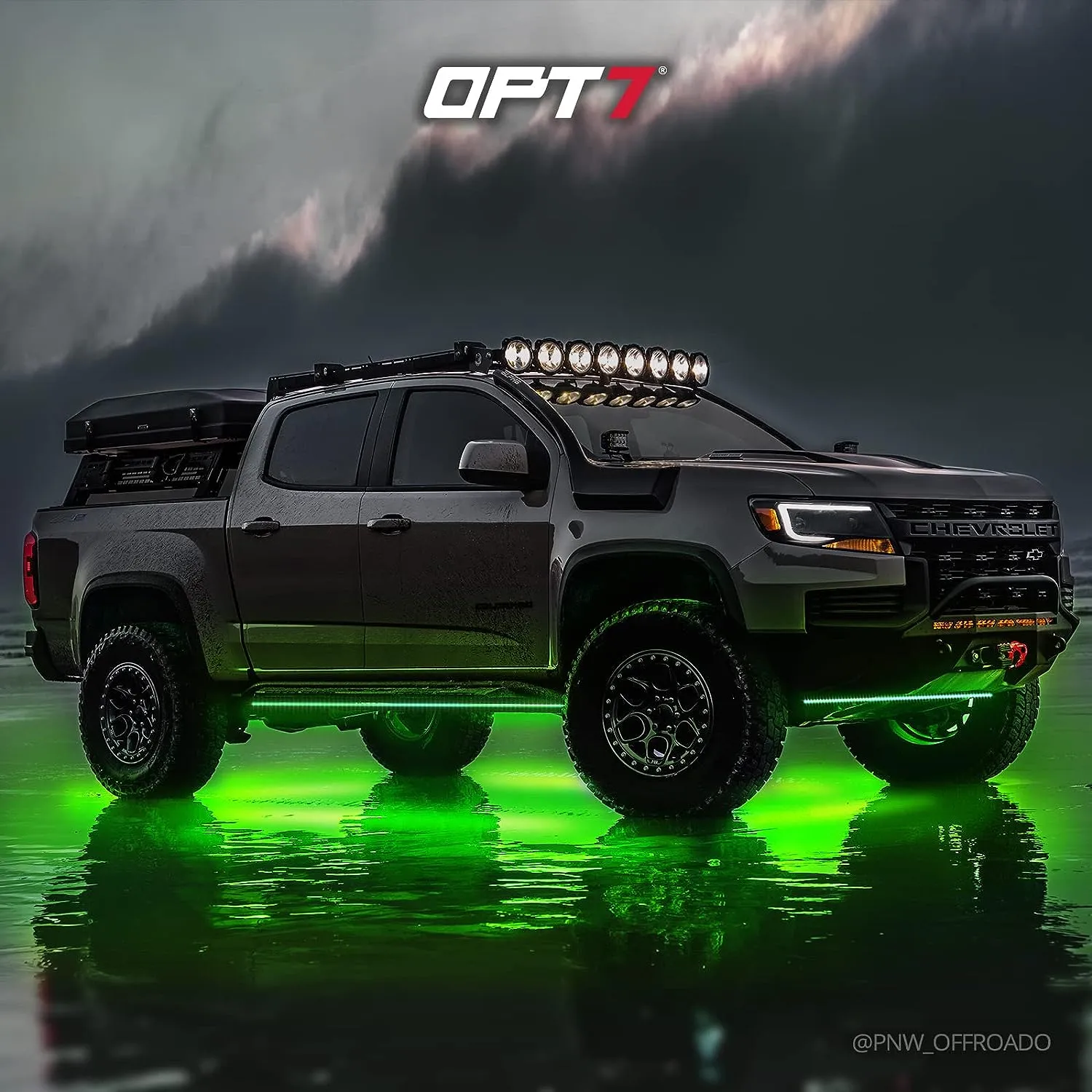 AURA LED Lighting Kit for Truck Bundle (Quantum LED Rocklight   Underglow LED Kit   Sidekick LED Kit ) - Remote Control