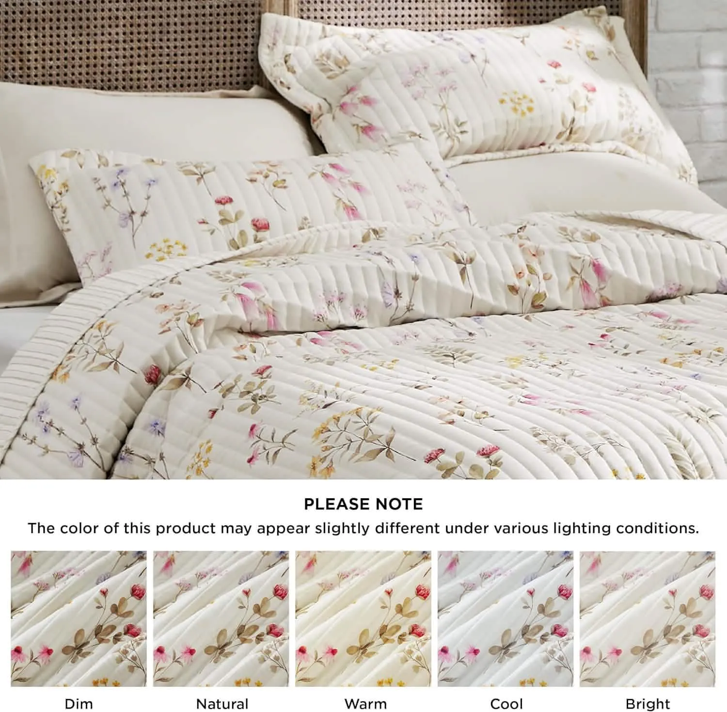Autumn Wildflower Quilt Set