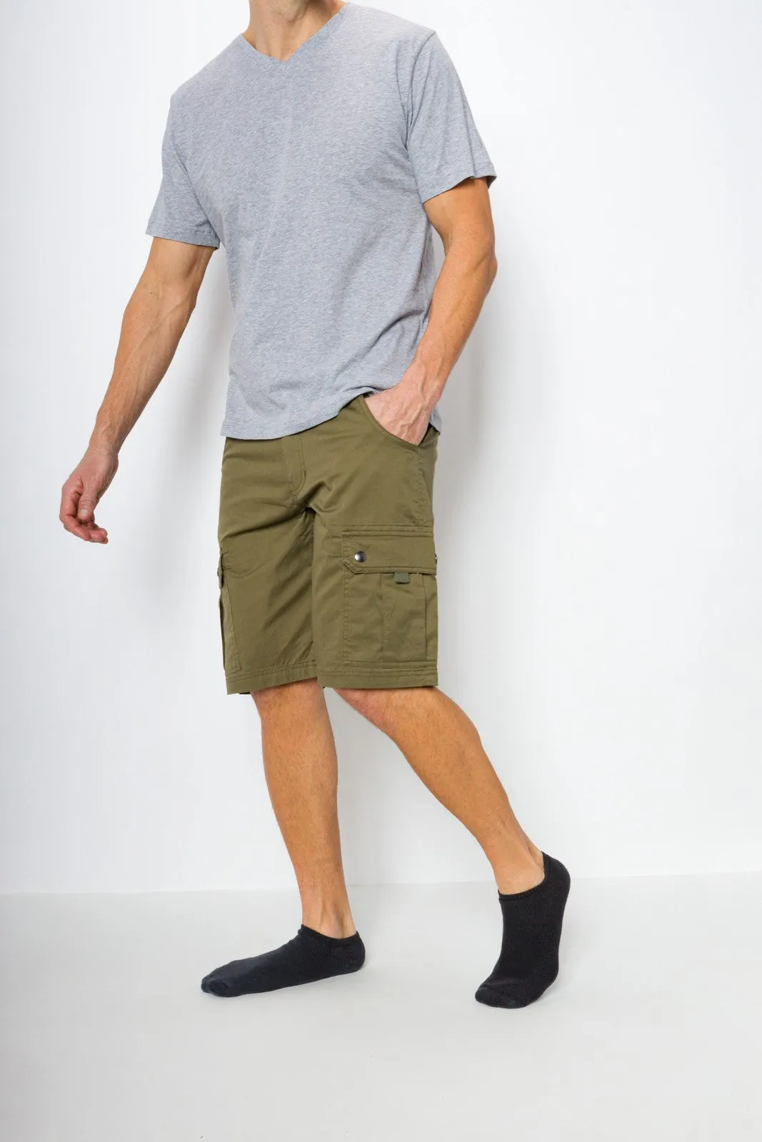 Bart | Men's Stretch Twill Cargo Shorts