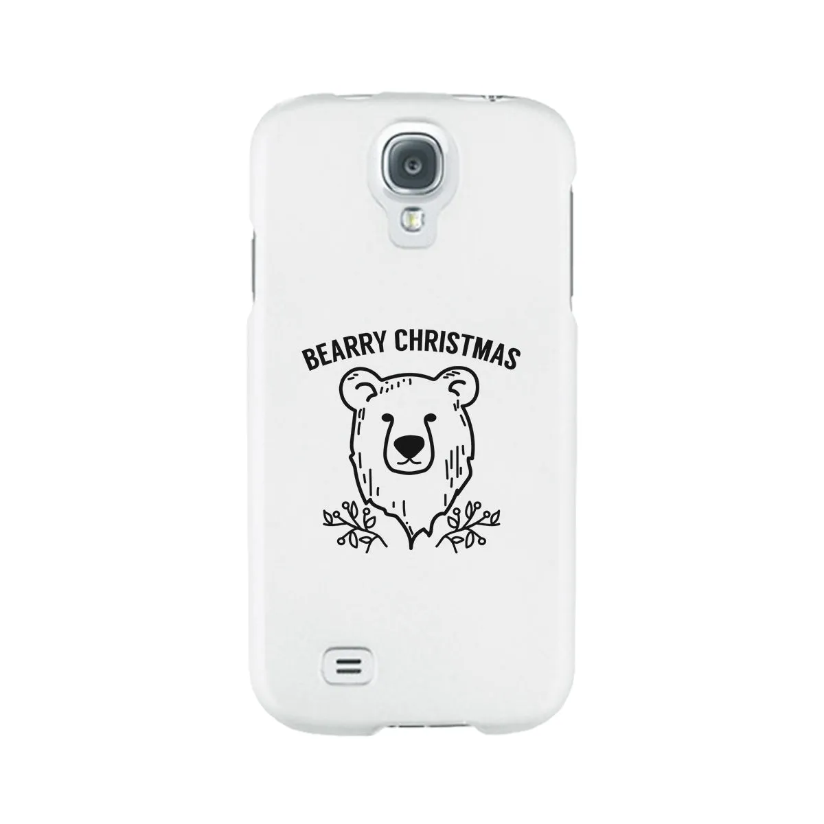 Bearry Christmas Bear White Phone Case