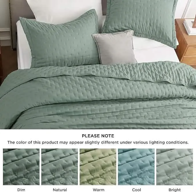 Bedsure Soft Ultrasonic Quilt Set