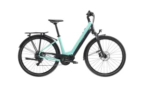 Bianchi T-Tronik C-Type Ebike - 9 Spd 417wh - Celeste-Dark Graphite Matt
