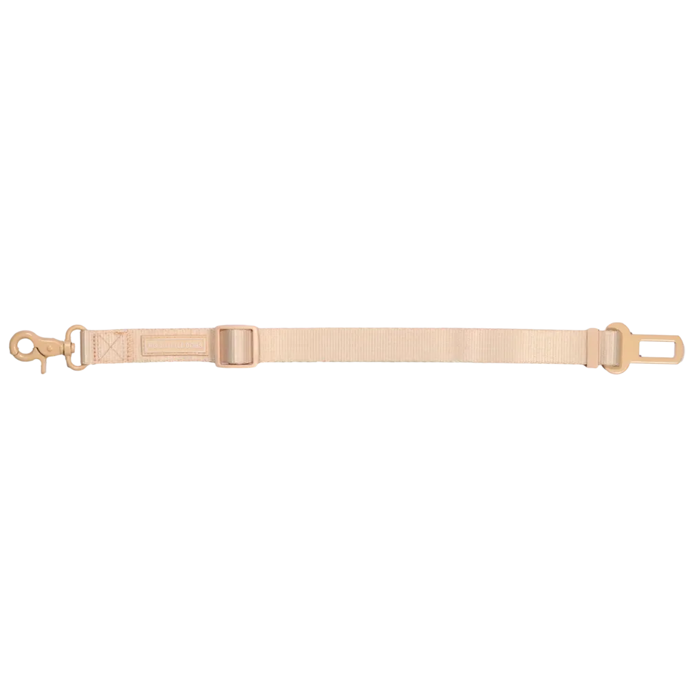 Big & Little Dog Car Seat Restraint - Beige