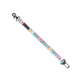Big & Little Dog Car Seat Restraint: Follow The Rainbow