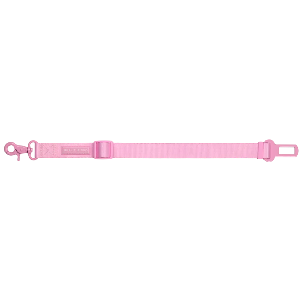 Big & Little Dog Car Seat Restraint - Pink