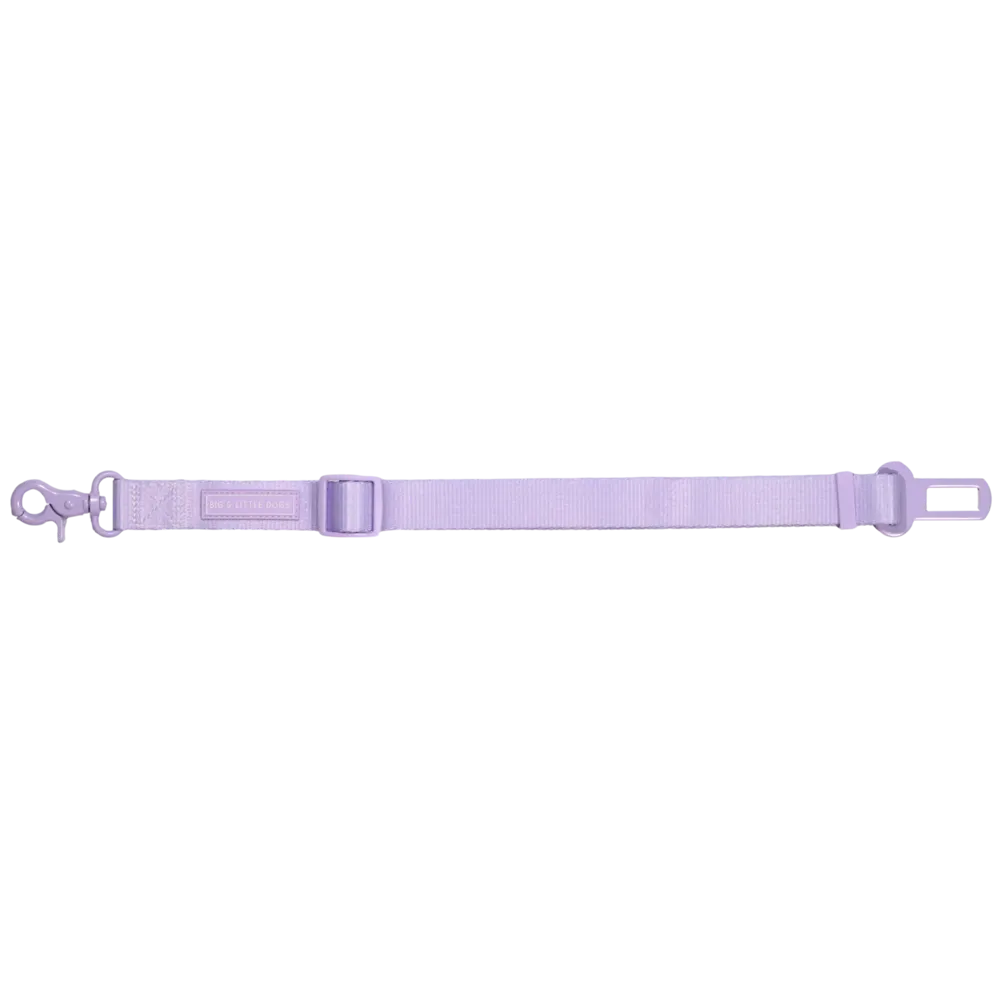 Big & Little Dog Car Seat Restraint - Purple