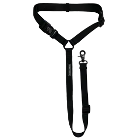 Big & Little Dog Premium Car Headrest Restraint - Black