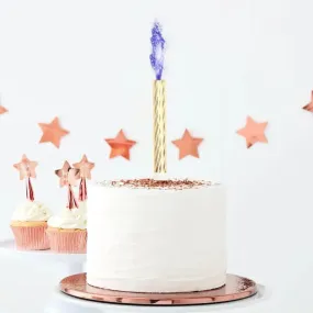 BLUE BIRTHDAY OR GENDER REVEAL CAKE FOUNTAIN