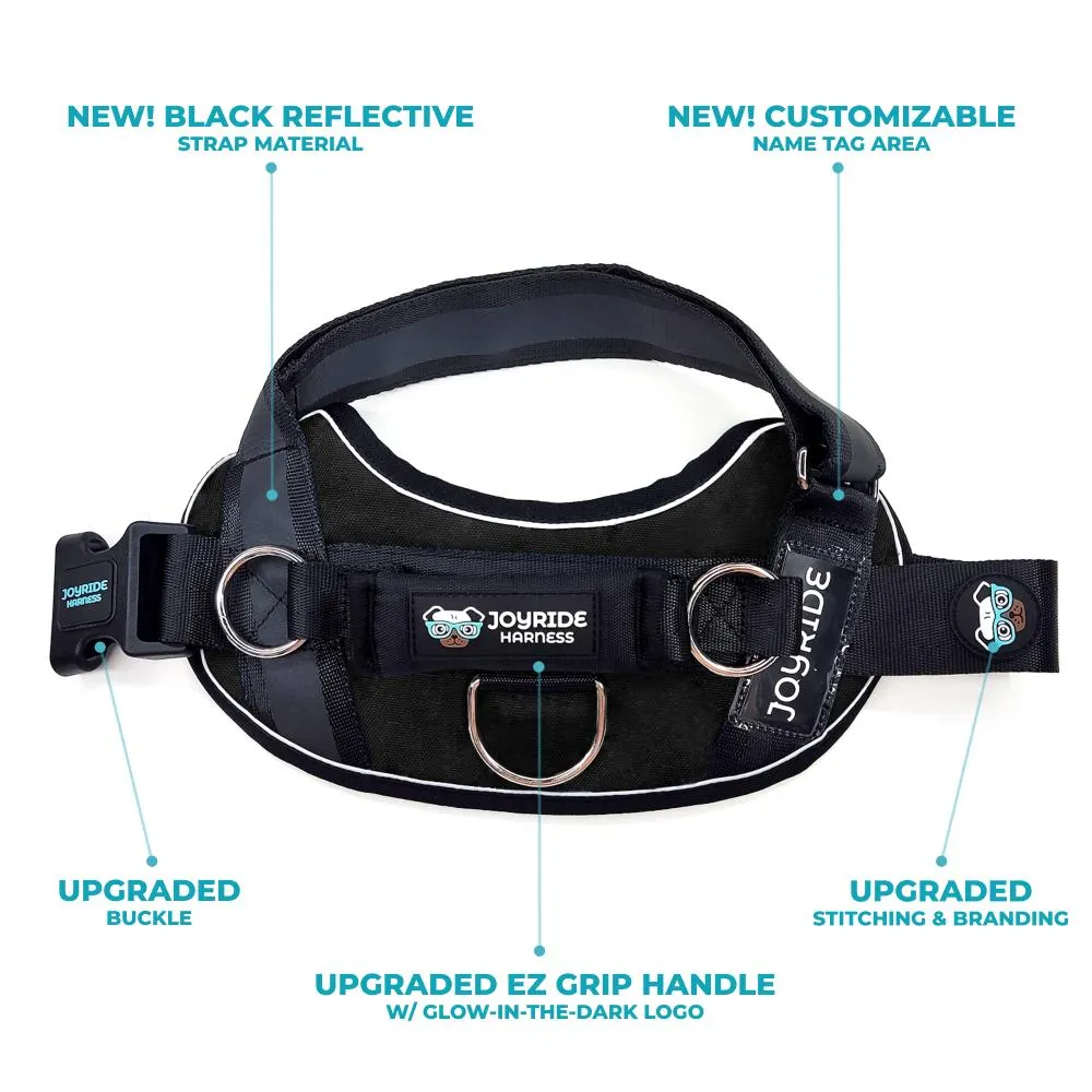 Blue Snowflake Joyride Premium Advanced Dog Harness 2.0