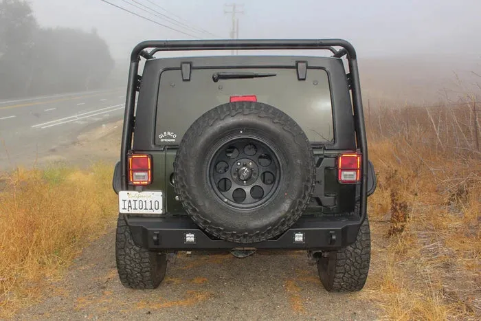 BODY ARMOR 4X4 | Jeep Wrangler JK 2007-2018 Orion Rear Bumper (JK-2966)