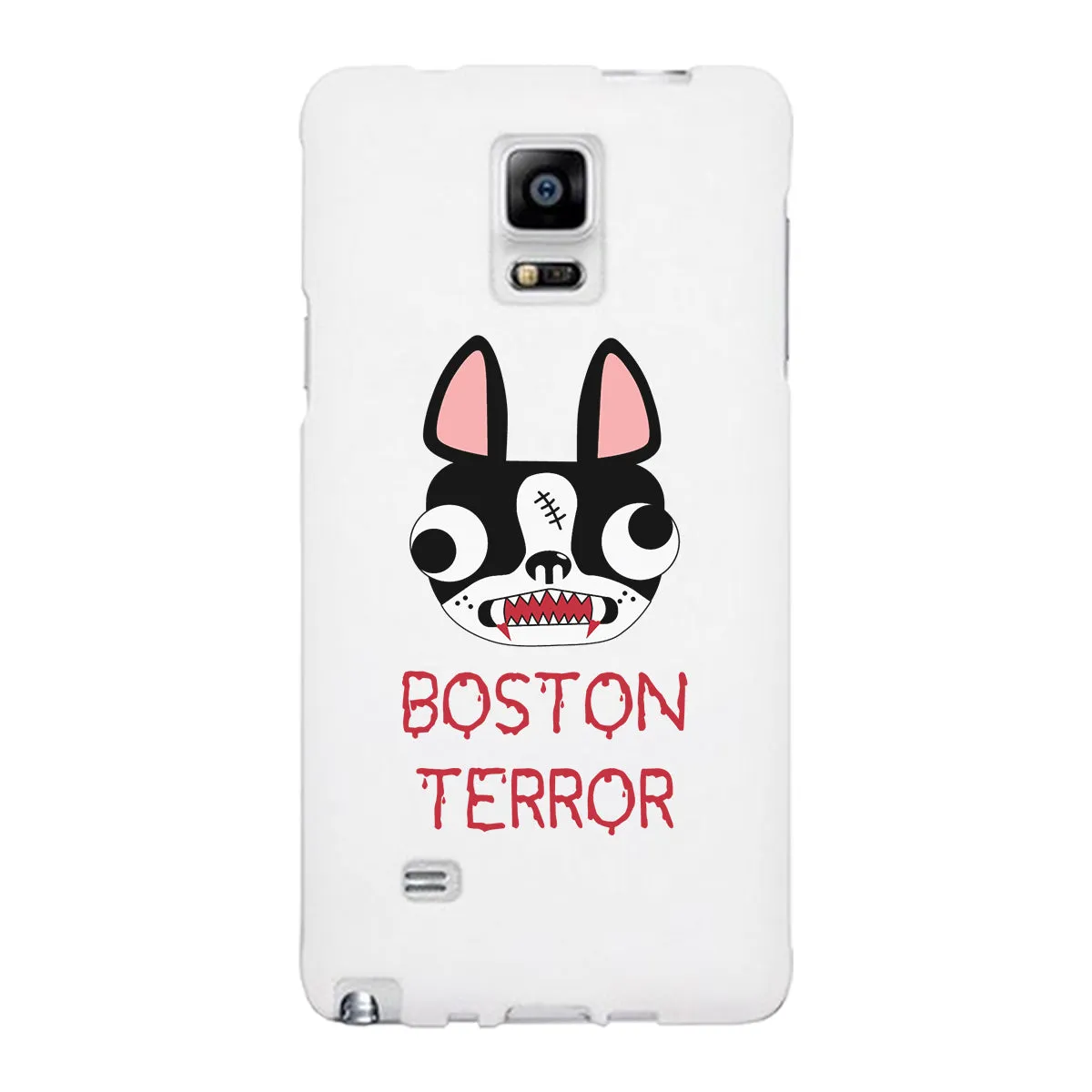 Boston Terror Terrier White Phone Case