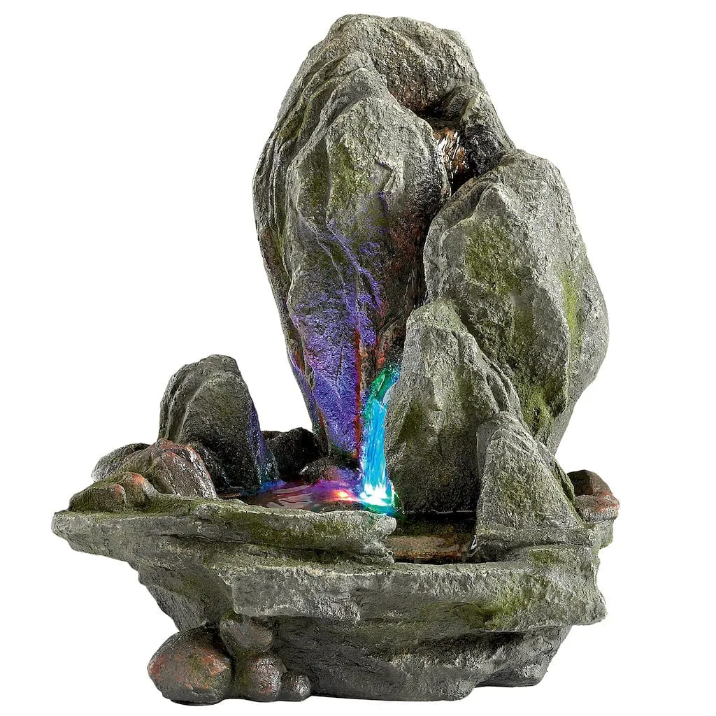 Boulder Falls Cascading Fountain by Design Toscano