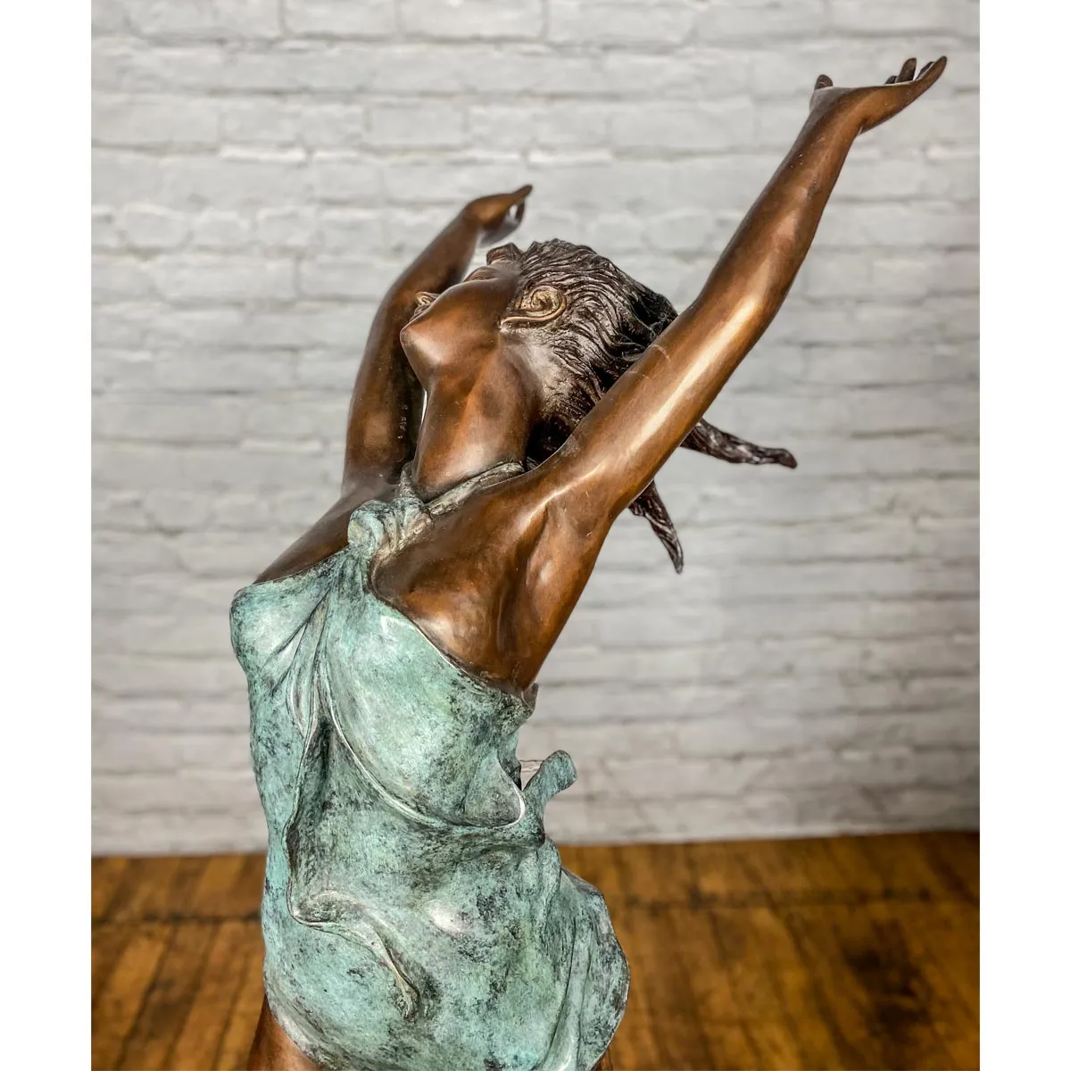 Bronze Fountain Dancing Woman