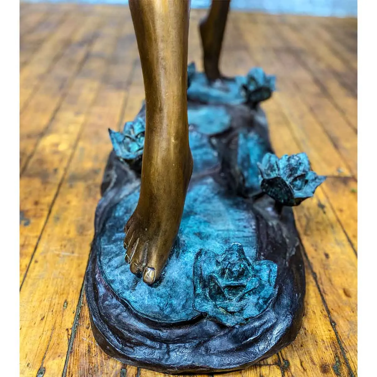 Bronze Fountain Dancing Woman