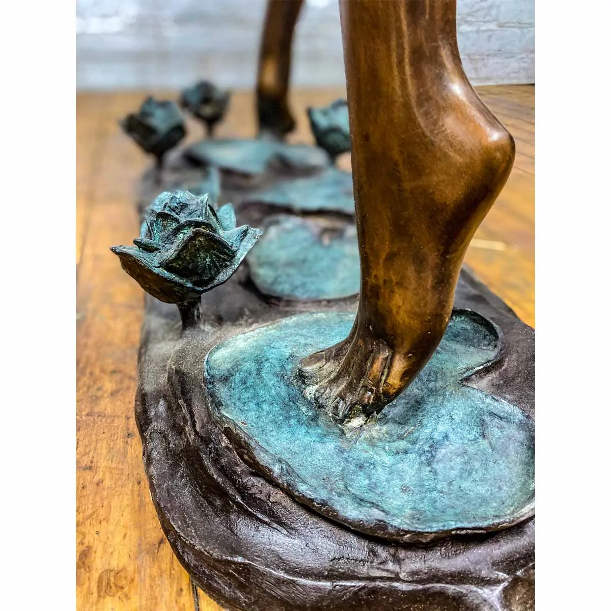 Bronze Fountain Dancing Woman