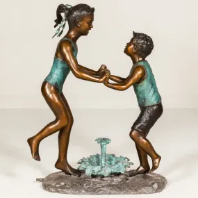 Bronze Fountain Swim Kids