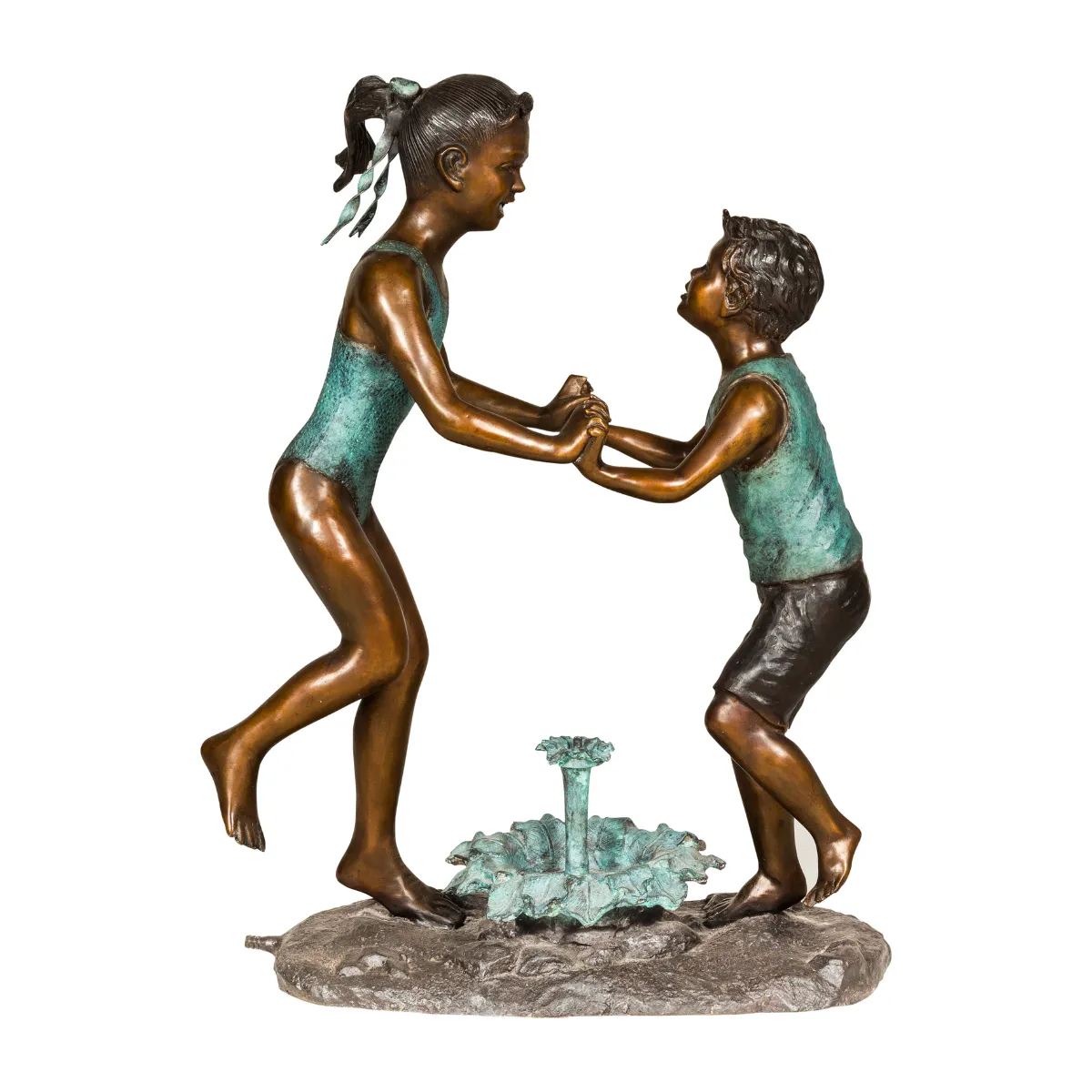 Bronze Fountain Swim Kids