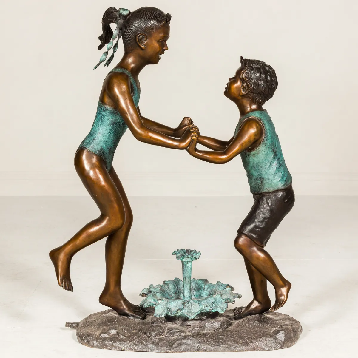 Bronze Fountain Swim Kids