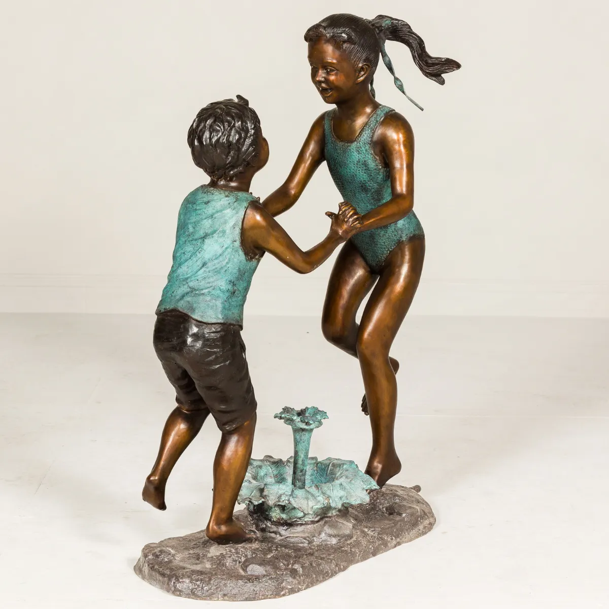 Bronze Fountain Swim Kids