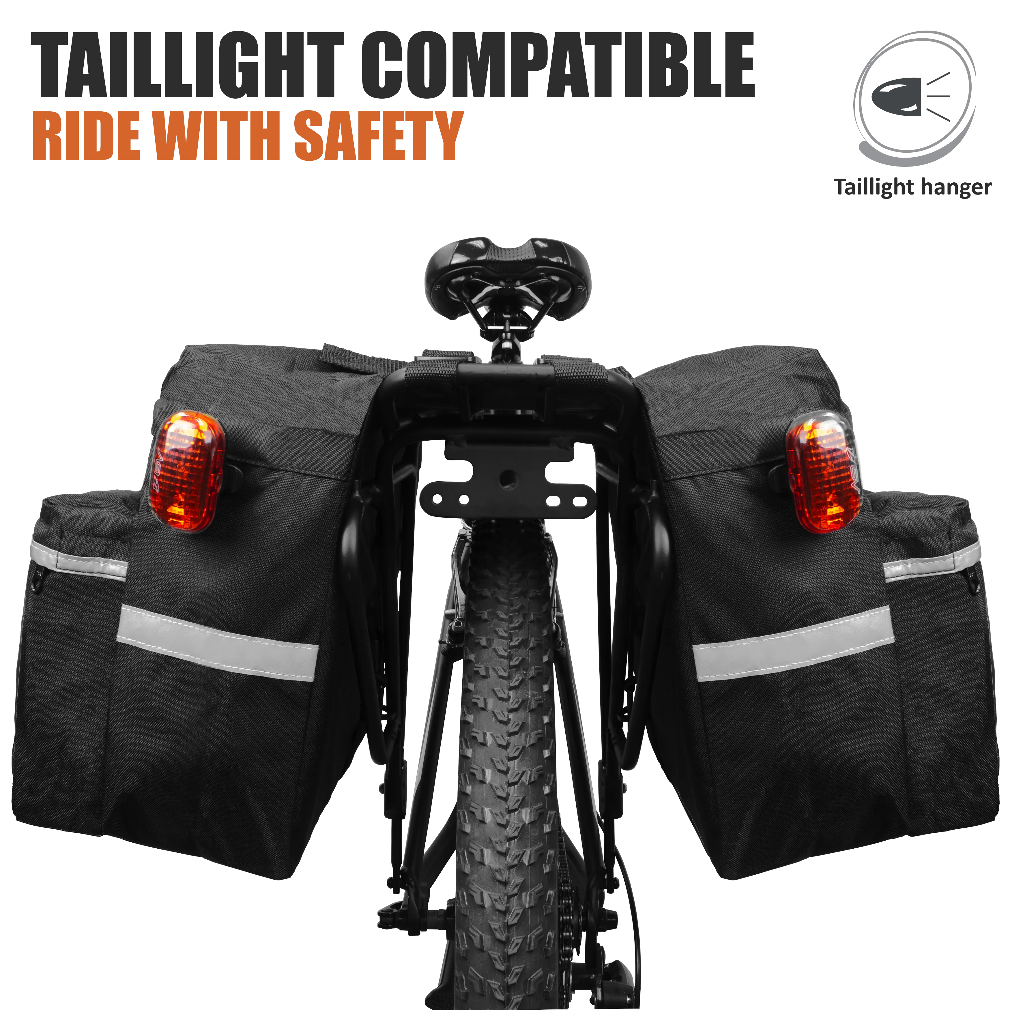 BV Panniers with Adjustable Hooks | BV-BA104P