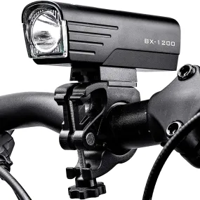 BX-1200 BIKE LIGHTS FRONT AND BACK SET RECHARGEABLE USB TYPE-C PERFORMANCE BICYCLE HEADLIGHT & TAIL LIGHT (DISCONTINUED)