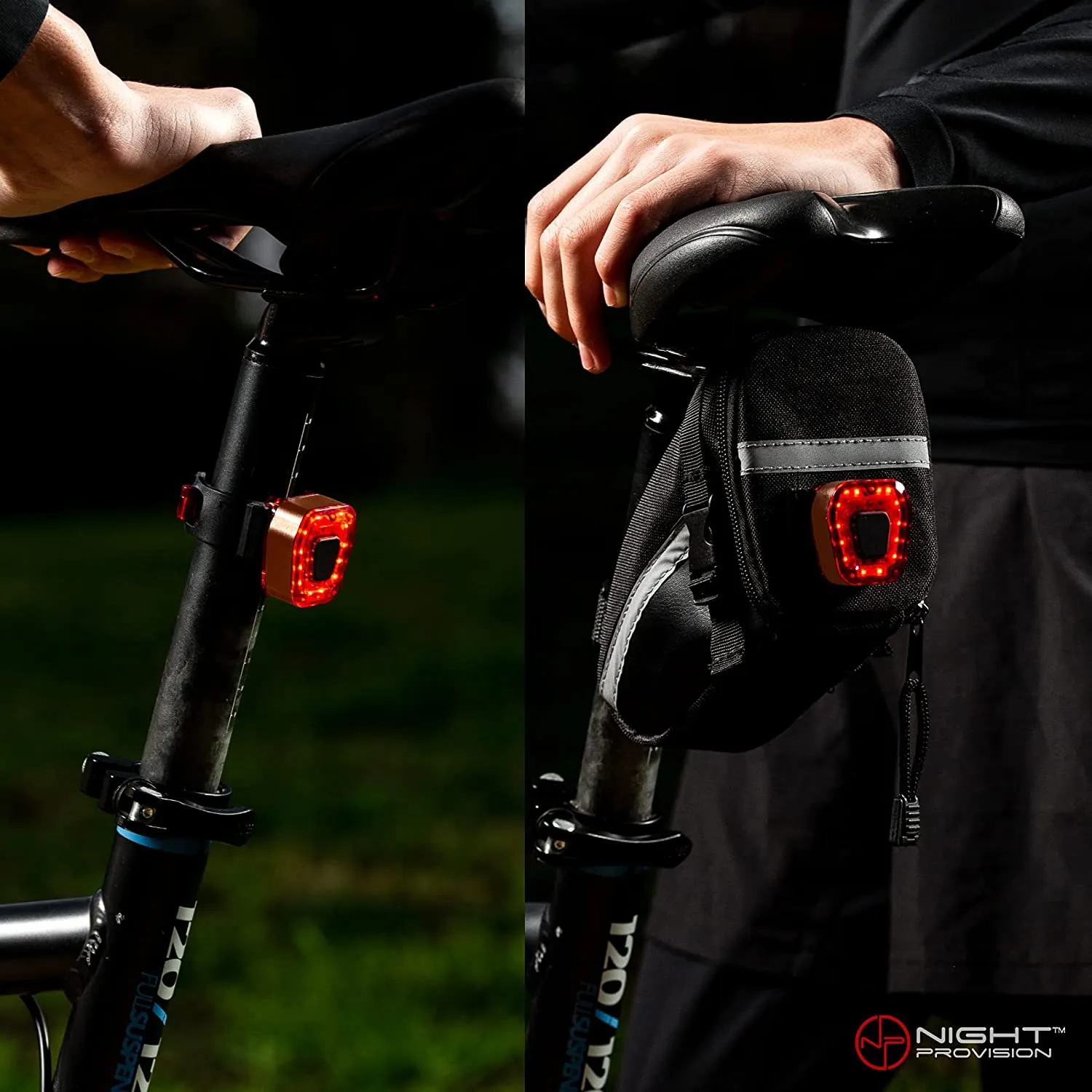 BX-1200 BIKE LIGHTS FRONT AND BACK SET RECHARGEABLE USB TYPE-C PERFORMANCE BICYCLE HEADLIGHT & TAIL LIGHT (DISCONTINUED)